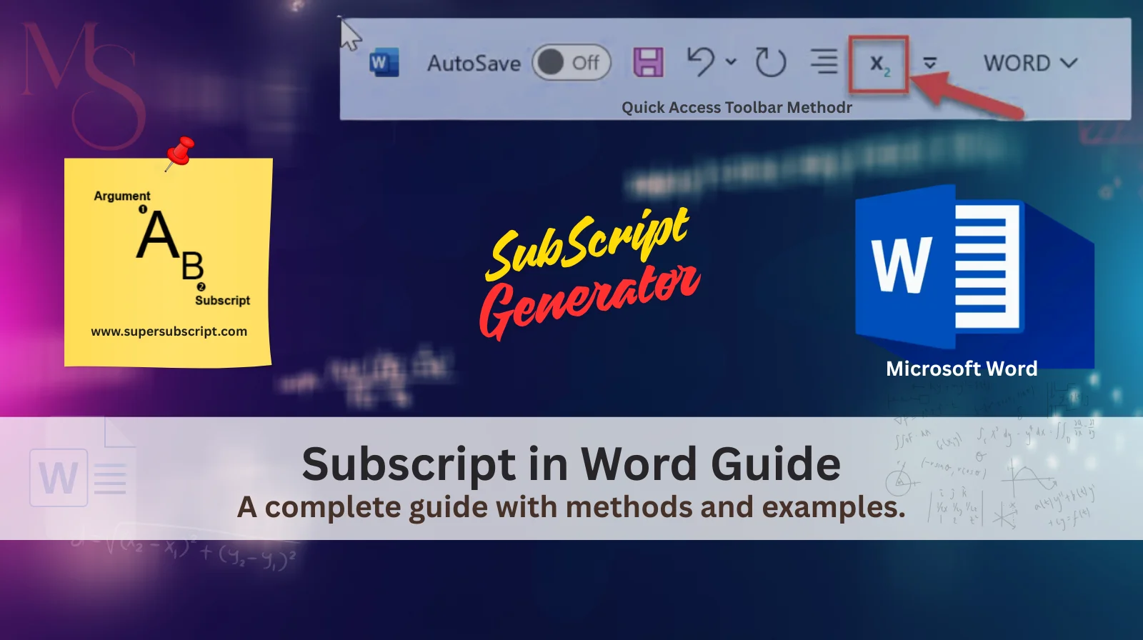 Your Guide: How to Add Subscript in Word for Formulas & Footnotes